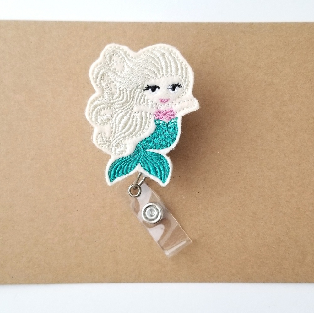 Mermaid Badge reel